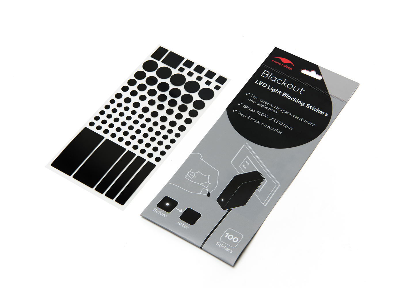 FREE Manta Blackout Stickers