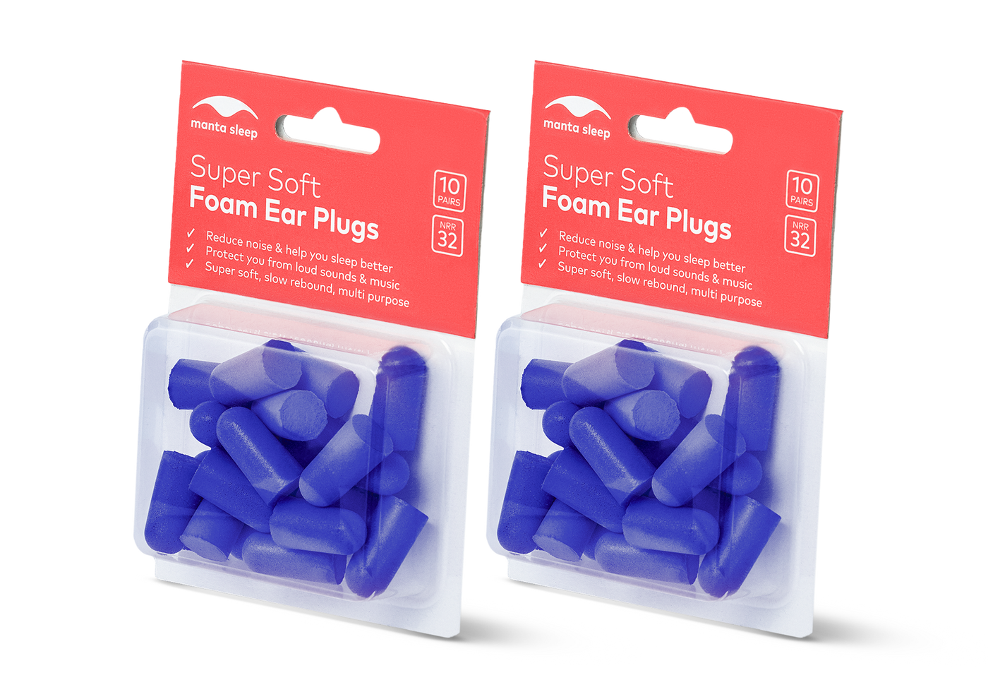 Manta Earplugs DUO