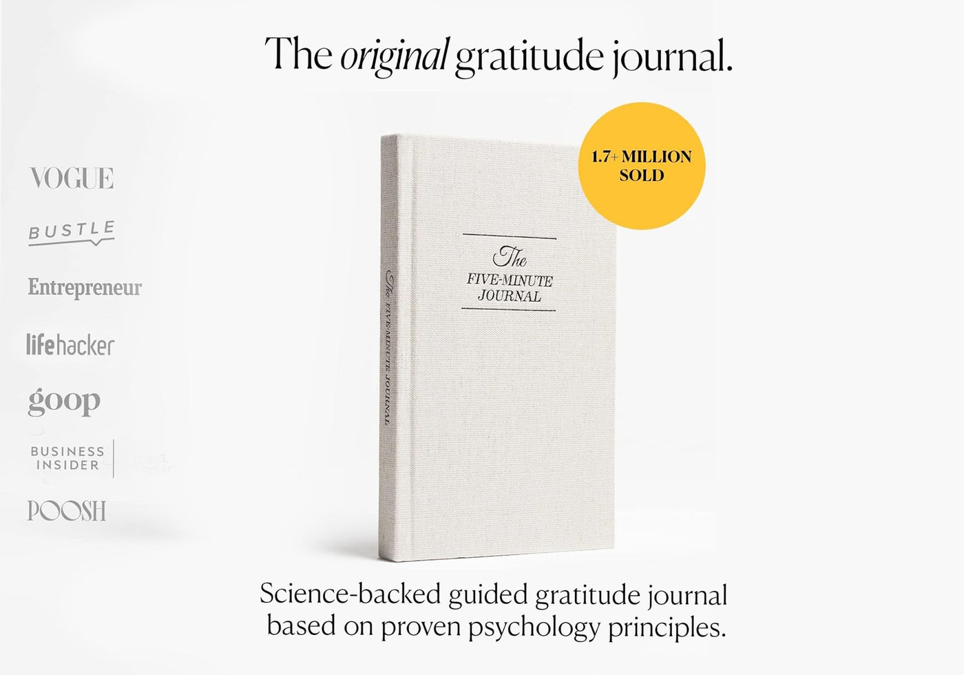 Intelligent Change The Five-Minute Journal