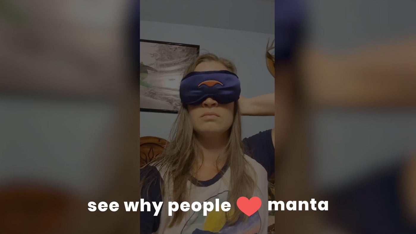 Manta SILK Sleep Mask