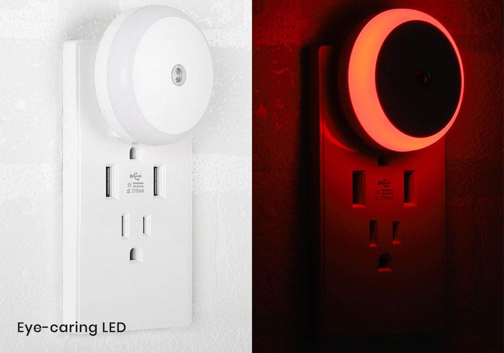 MyCozyLite Red Night Light (2-Pack)