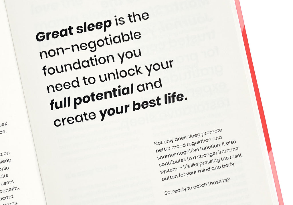 Manta Sleep Journal DUO