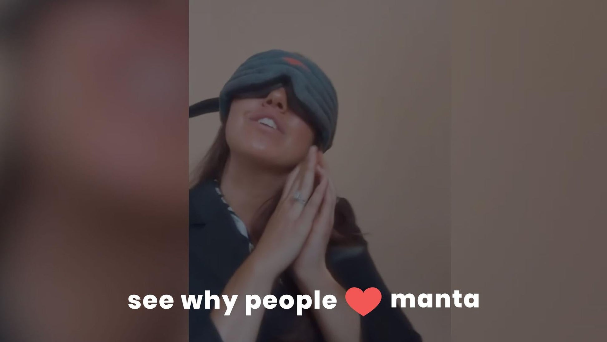 Manta WEIGHTED Sleep Mask