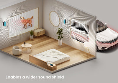 Manta White Noise Machine Booster Speaker
